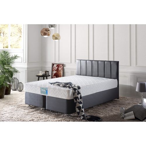 Woody Fashion Madrac, Bijela boja, Hazan 180x200 cm Double Size Firm Mattress slika 1