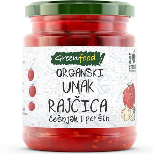 Greenfood Umak Eko Rajčica Češnjak i Peršin 280g slika 1