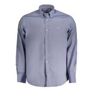 HARMONT &amp; BLAINE MEN'S LONG SLEEVE SHIRT BLUE