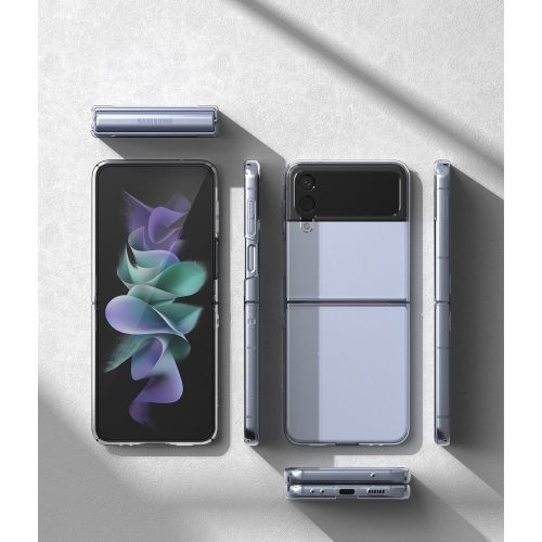 Ringke Slim maska za Galaxy Z Flip 4, prozirna slika 3