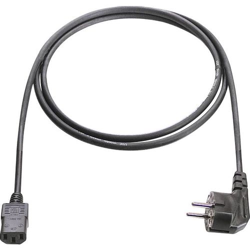 AS Schwabe 70871 struja priključni kabel  crna 2.00 m slika 3