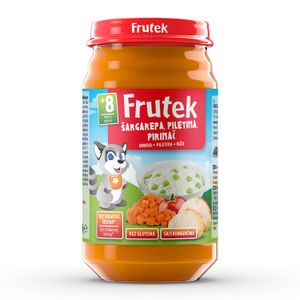 Frutek kaša mrkva piletina riža 190g