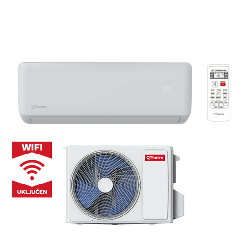 QTherm Flash Inverter WIFI klima uređaj TAC-18FVO/TAC-18FVW+ WIFI slika 1