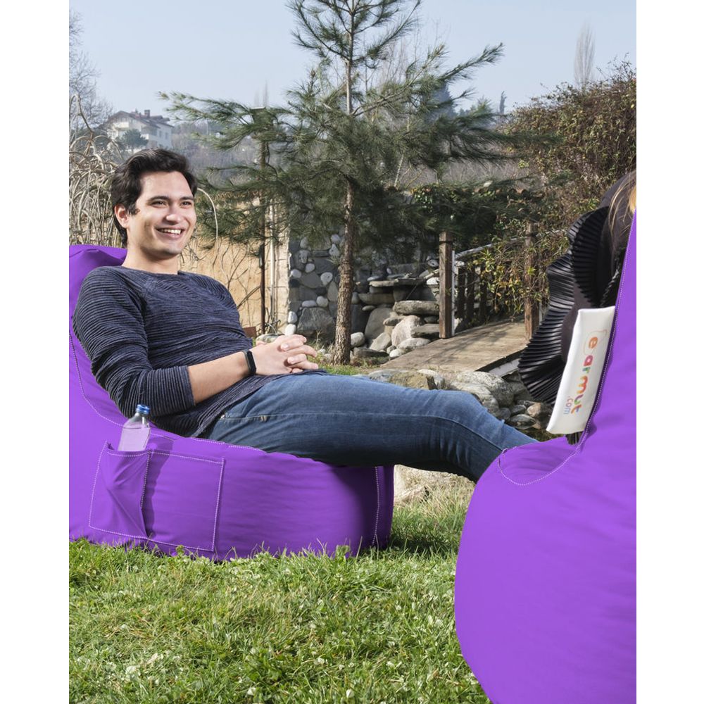 EVA Sport - Ljubičasti Baštenski Bean Bag slika 8