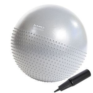 Yb03 nova 65cm svijetlo siva lopta za teretanu hms
