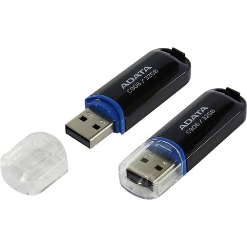 Adata USB Fleš 32GB USB 2.0 AC906-32G-RBK crni slika 2