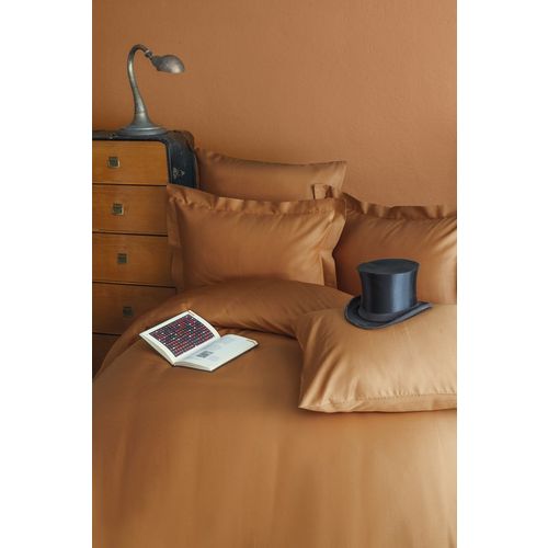 Posteljina Issimo saten double - Simply Satin - Terra Cota slika 1