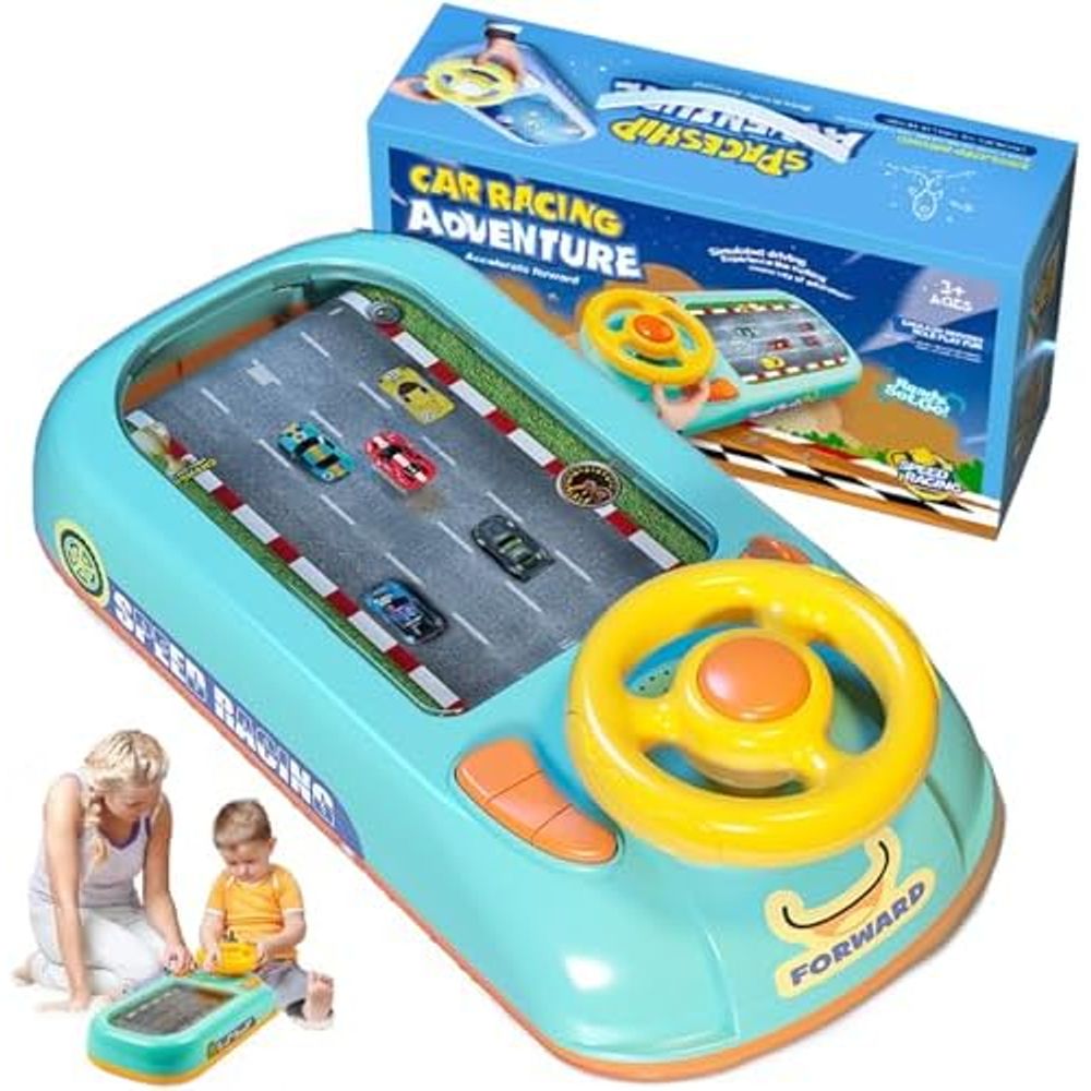 MKV640408 Dječiji simulator vožnje – interaktivni volan sa 200 Nivoa slika 2