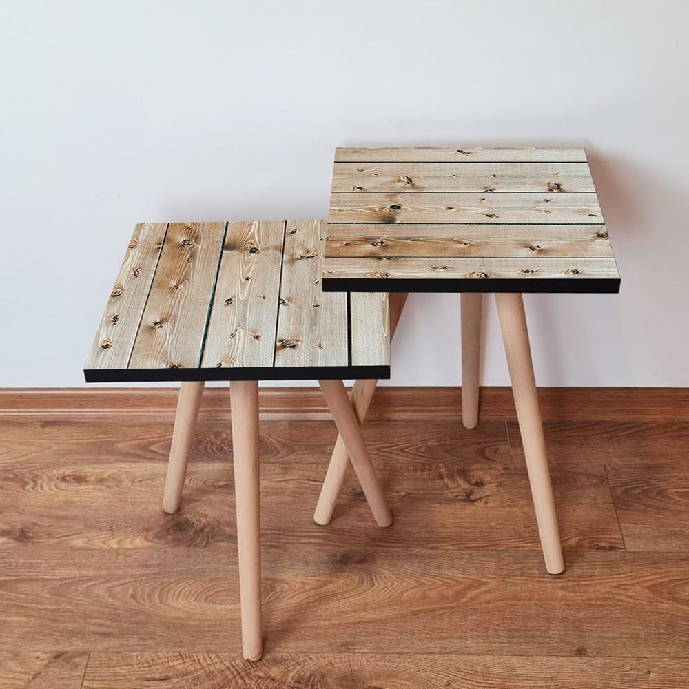 Nesting stolovi 2Shp347 - (2 komada) - boje: bež slika 1