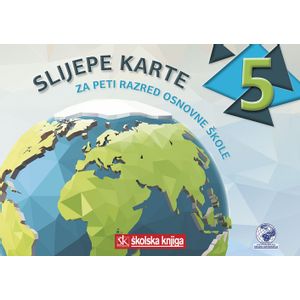 SLIJEPE KARTE 5 - slijepe karte za 5. razred osnovne škole