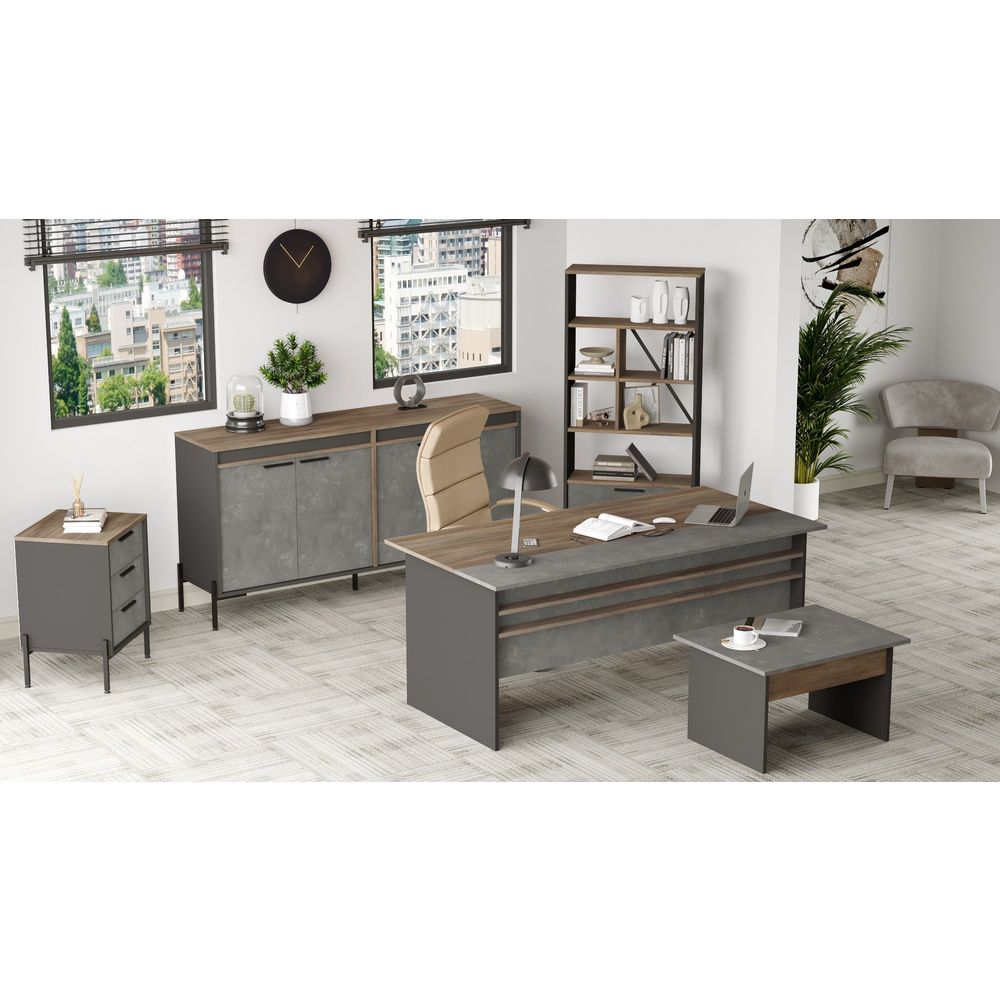 Vs9-Cga Srebrni Anthracite Set Ureda slika 3