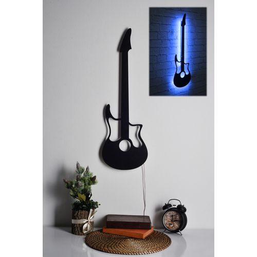 Guitar - Blue Blue Decorative Led Lighting slika 1