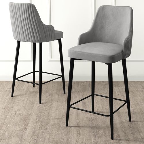 Enox - Grey, Black Grey
Black Bar Stool Set (2 Pieces) slika 2