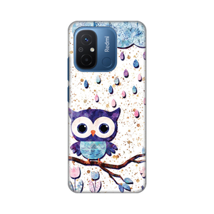 Torbica Silikonska Print Skin za Xiaomi Redmi 12C Owl