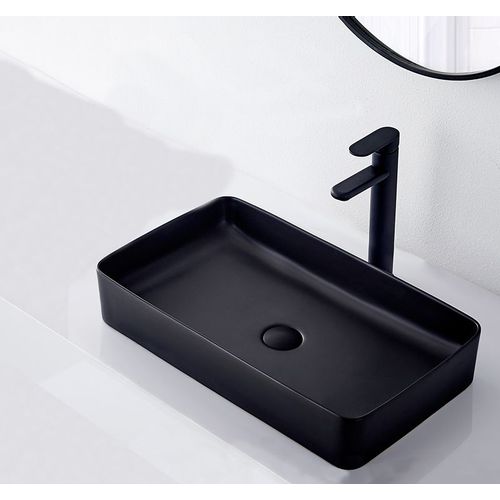 REA Umivaonik Countertop Denis Black MAT slika 9