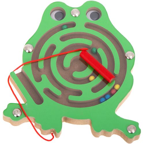 Magnetni labirint zelena žabica slika 3