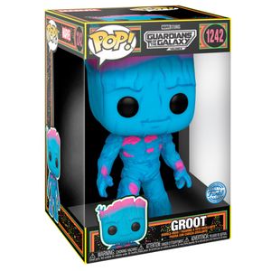 POP figure Marvel Guardians of the Galaxy 3 Groot Black Light Exclusive 25cm