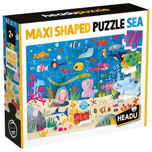 HEADU Slagalica Maxi Shaped Puzzle - Sea