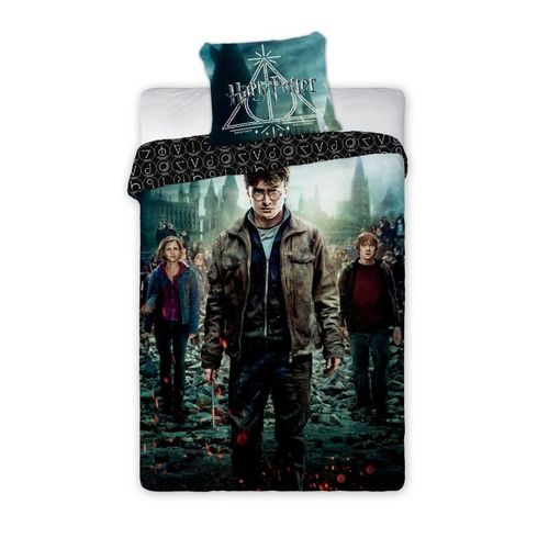 Posteljina Za Decu Harry Potter 2 160x200cm + 70x80cm slika 1