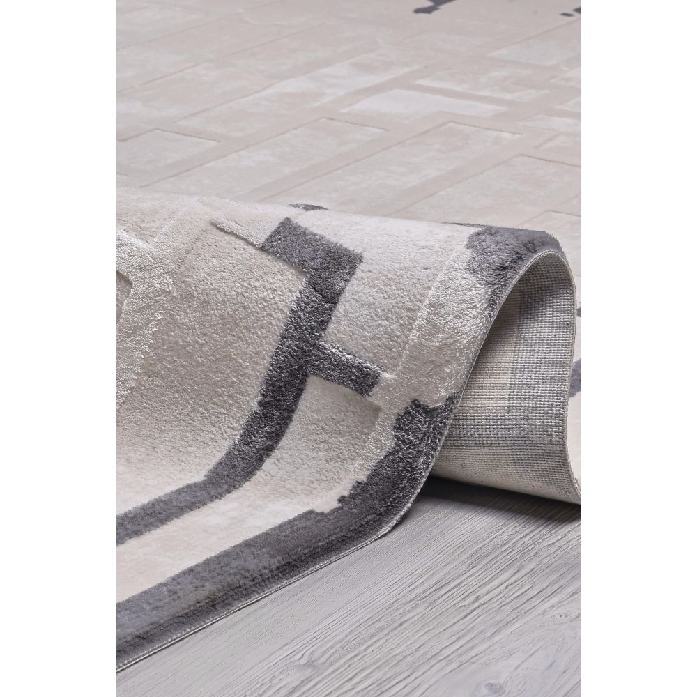 Diva - 9560 Sivi Tepih (80 x 500 cm) slika 3