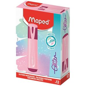 Maped Marker signir gliter pastel roze