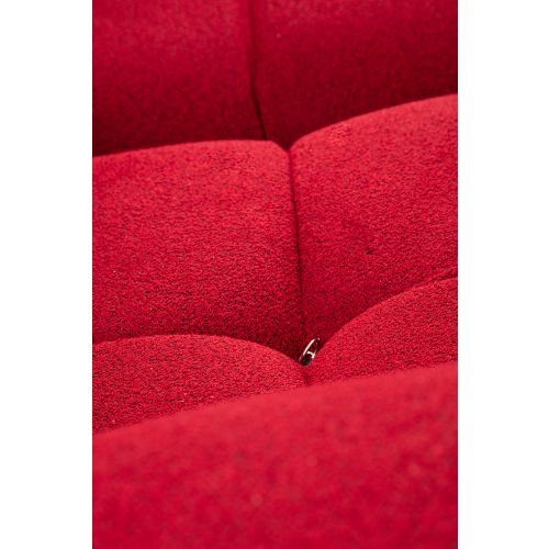 Atelier Del Sofa Kutna garnitura, Crvena, Bubble Corner ( L1-O1-1R -Puf) - Red slika 4