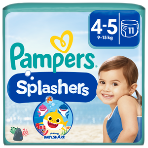 Pampers Pants Splashers, pelene-gaćice za kupanje za pouzdanu zaštitu u vodi 