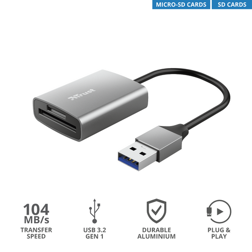 Trust USB čitač kartica Dalyx (24135) slika 1