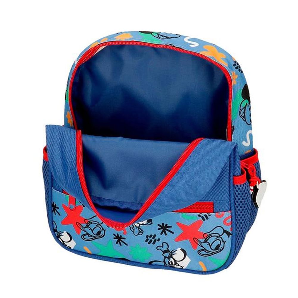 Disney Ranac 25 cm, Peek a Boo 42220T1 sa točkićima, plavi slika 4