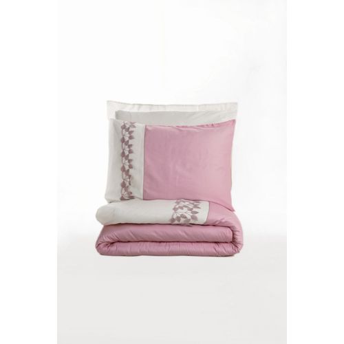 Niobe - Pink Pink
White Premium Satin Double Quilt Cover Set slika 4