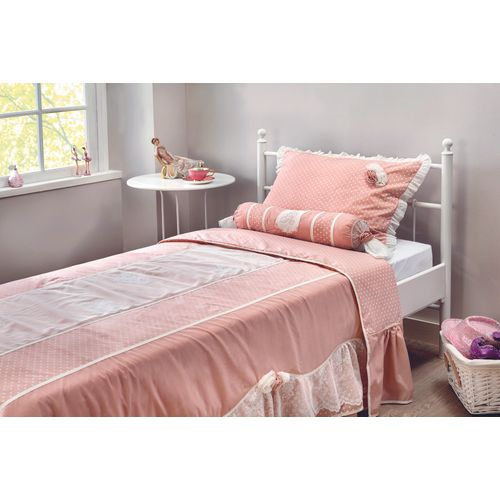 Dream (120-140 Cm) Powder Young Bedspread Set slika 2