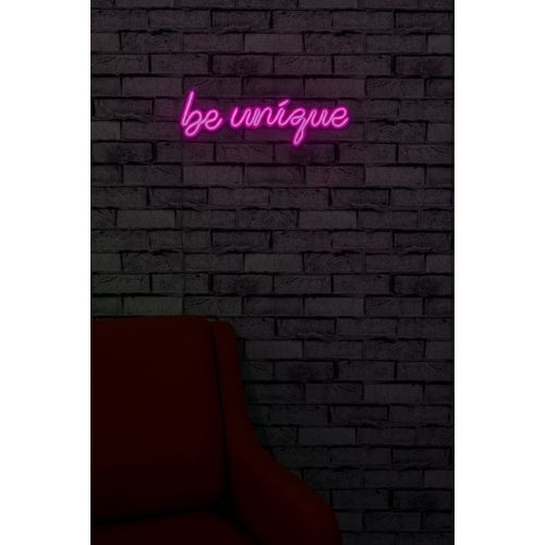 Wallity Ukrasna plastična LED rasvjeta, Be Unique - Pink slika 11