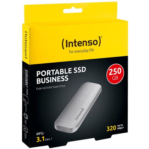 (Intenso) Eksterni SSD, kapacitet 250GB, USB 3.1 - SSD External 250GB/Business slika 1