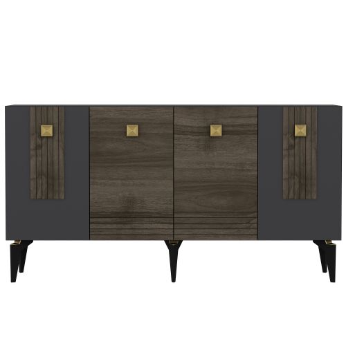 Luna - Anthracite, Walnut Anthracite
Walnut Console slika 6