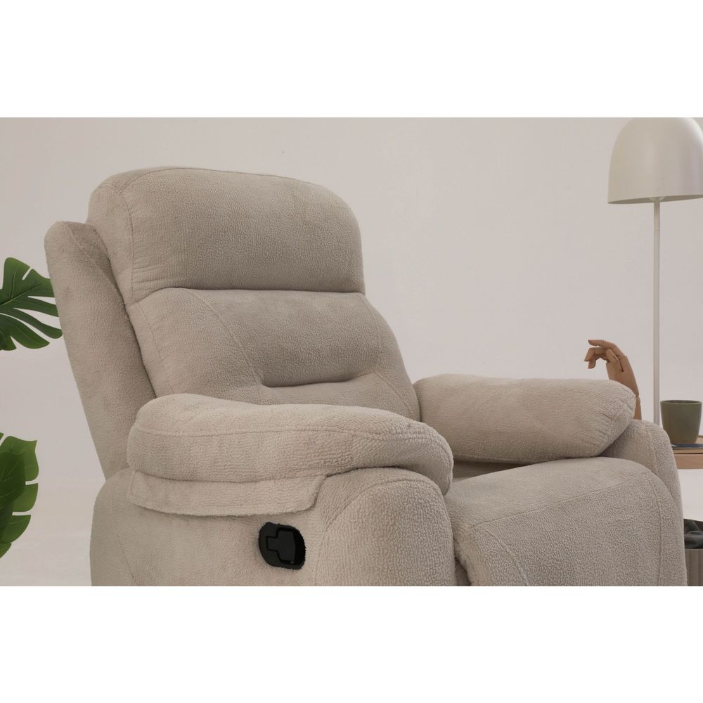Rekliner Comfort Manuel - boja: krem slika 7