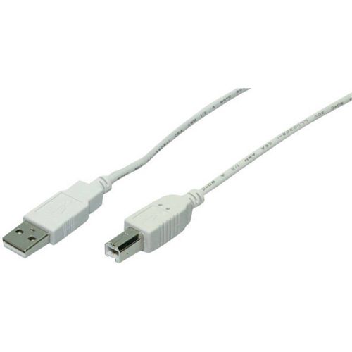 Goobay USB kabel USB 2.0 USB-A utikač, USB-B utikač 1.80 m siva  CU0007 slika 1