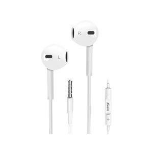 Xwave E500M white slušalice earbud za mobilni sa mik./stereo/3.5mm/kabl 1.3m