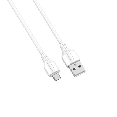 Data kabl LDNIO LS542 2.1A USB na micro USB beli 2m slika 1