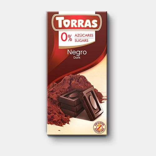 Torras Tamna čokolada 51% Kakao bez glutena 75 g slika 1