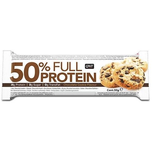 QNT Full Protein Bar Cookie 50 g slika 1