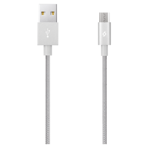 Kabel - Micro USB to USB (1,20m) - Silver - Alumi Cable slika 1