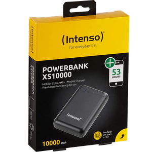 (Intenso) Prijenosni punjač za mobitele i tablete 10000mAh - XS10000 black