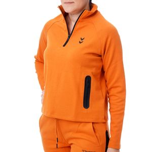 Hummel Duks Hmlfuyu Zip Neck Sweatshirt Za Žene