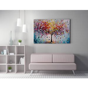 Dekorativna platna slika WY347 (50 x 70 cm), boja: višebojna
