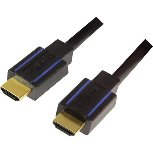LogiLink HDMI priključni kabel HDMI A utikač, HDMI A utikač 3.00 m crna CHB005  HDMI kabel slika 6