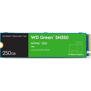 SSD WD Green SN350 NVMe 250GB, M.2 2280, WDS250G2G0C