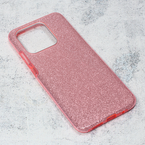 Torbica Crystal Dust za Xiaomi Redmi 10C roze slika 1