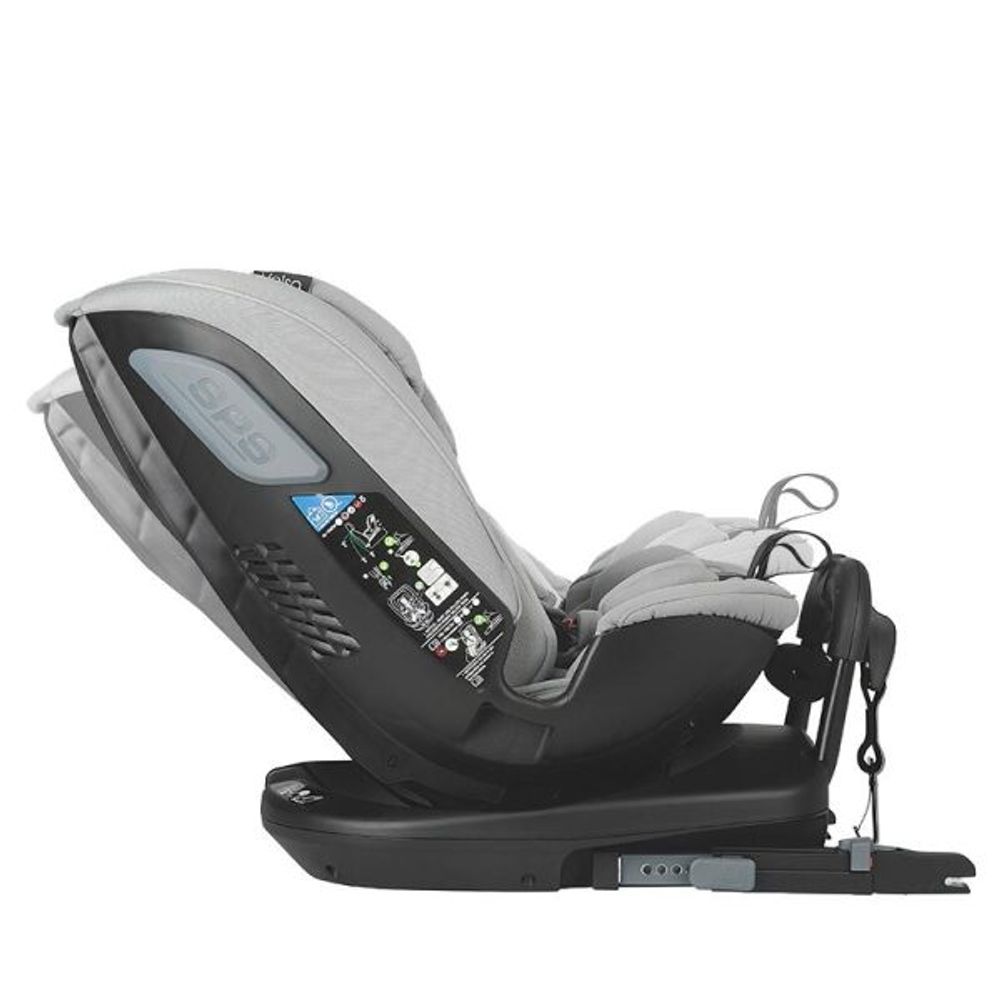 Coccolle® Autosjedalica iSize 40-150 cm 360° Velsa, Neutral Grey slika 12