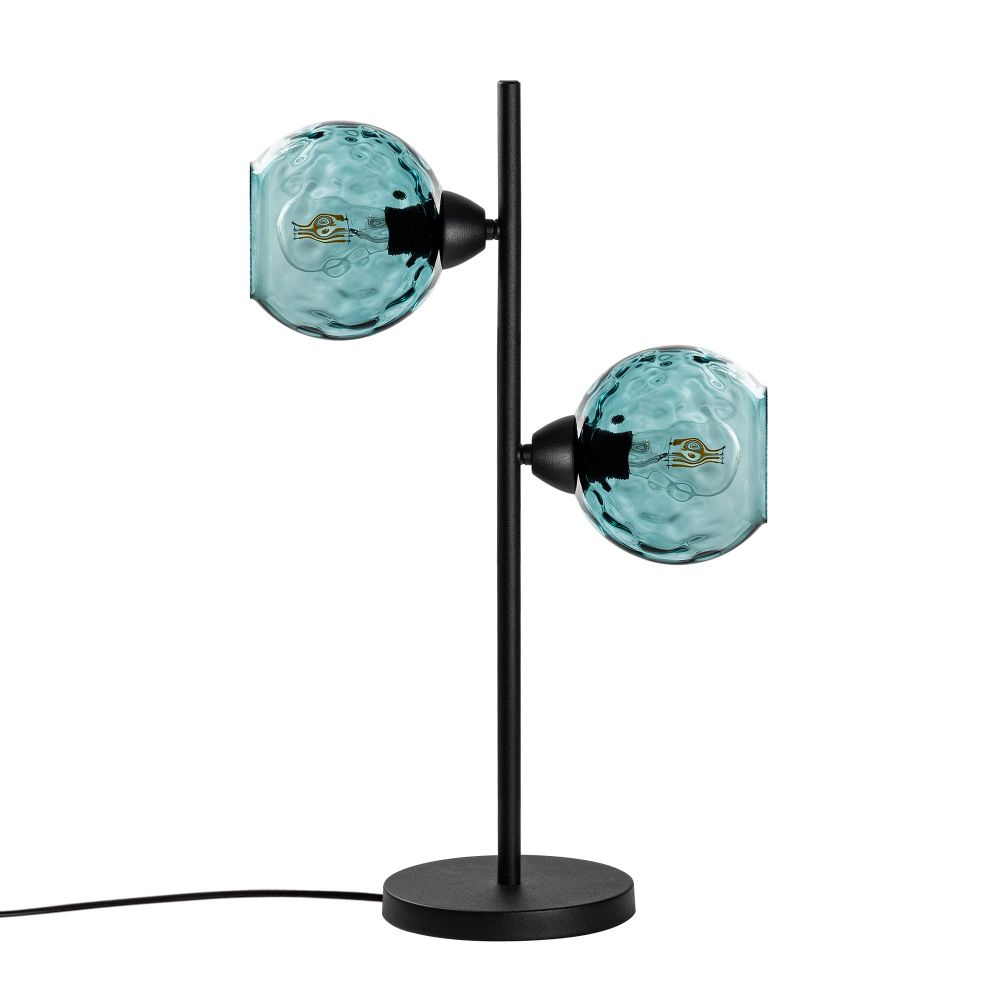 Benek Plava-Crna Stolna Lampa slika 4
