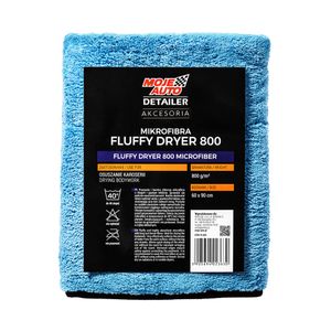 Krpa Microfiber Detailer Fluffy Dryer - Plava, 800g/m², 60x90cm - Amtra